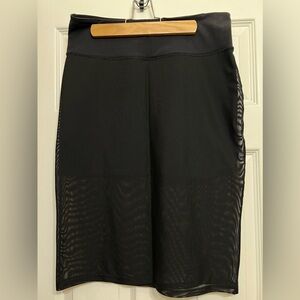 Lululemon City Mesh overlay pencil miniskirt 8 M